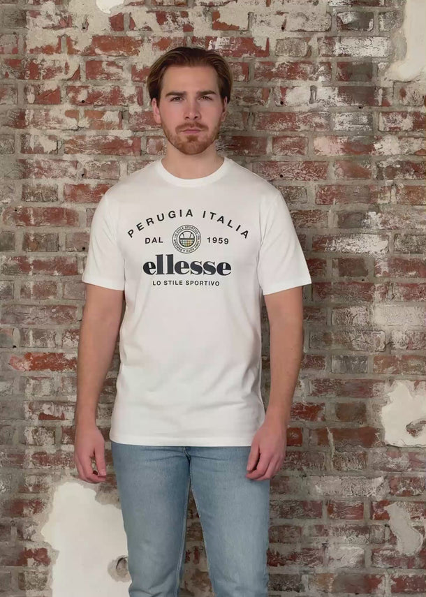 Ellesse T-shirts Pepito tee - white