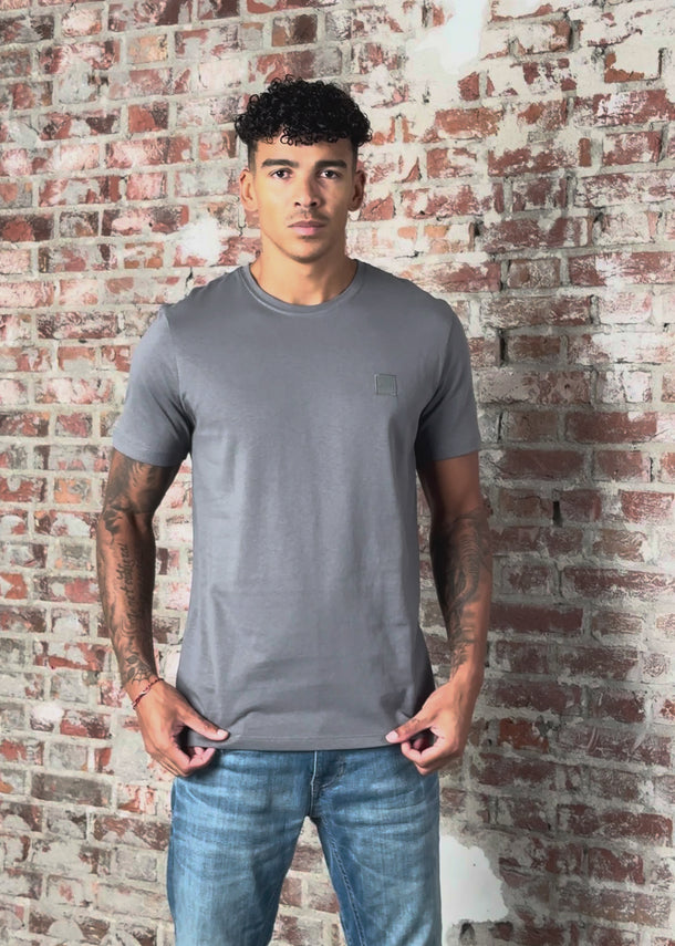 Hugo Boss T-shirts Tales - open grey