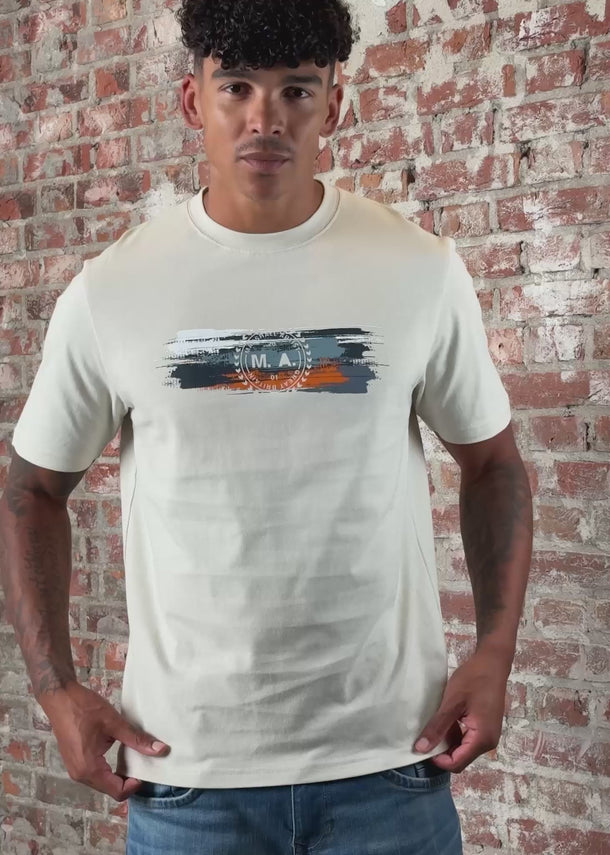 Marshall Artist T-shirts Equinox t-shirt - ecru