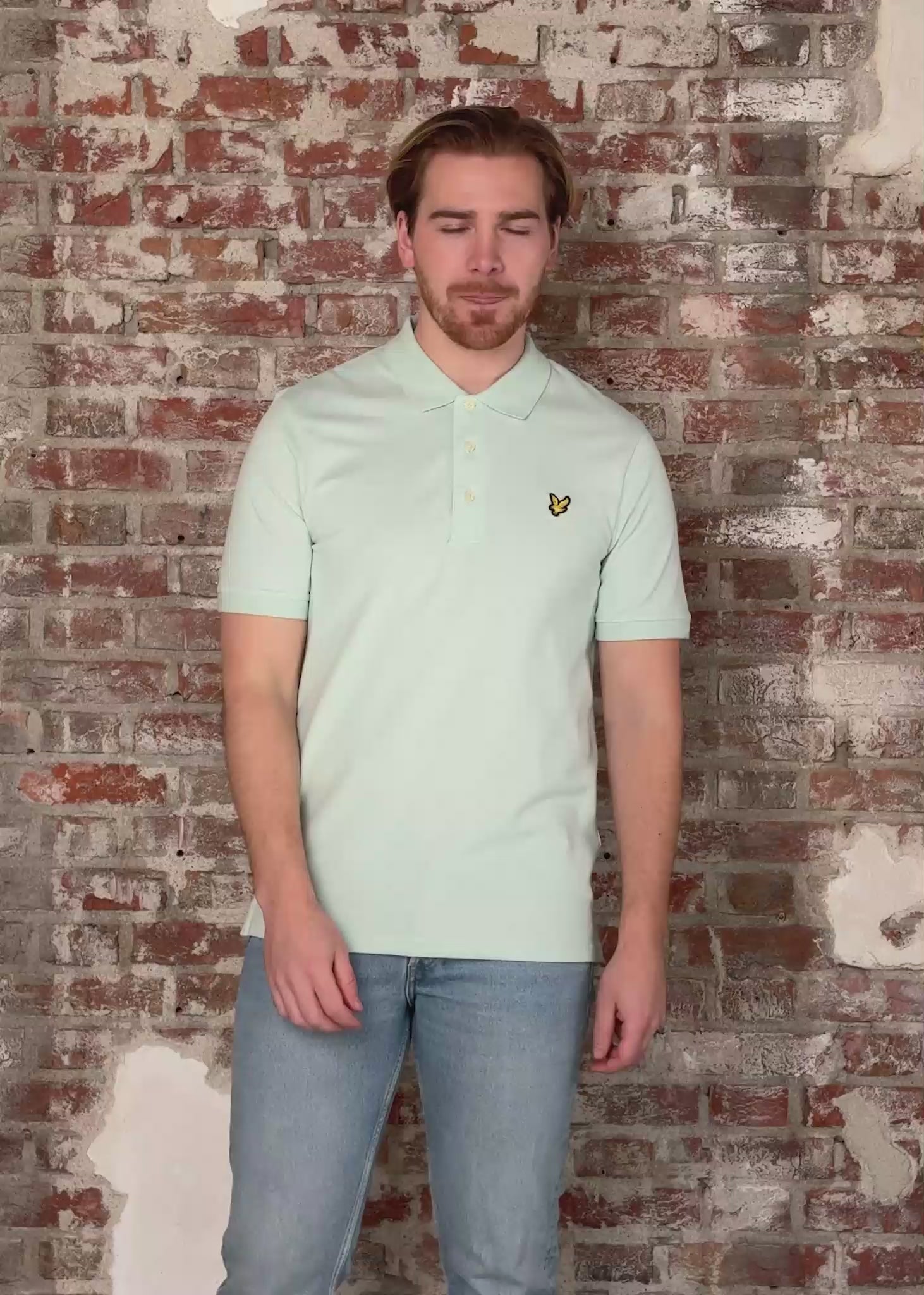Lyle & Scott Polo's Plain polo - ambient green