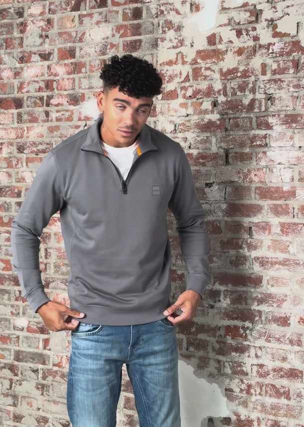 Hugo Boss Truien Zetrust - open grey