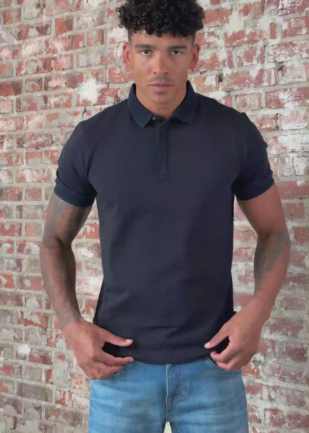 Armani Exchange Polo's Polo - navy