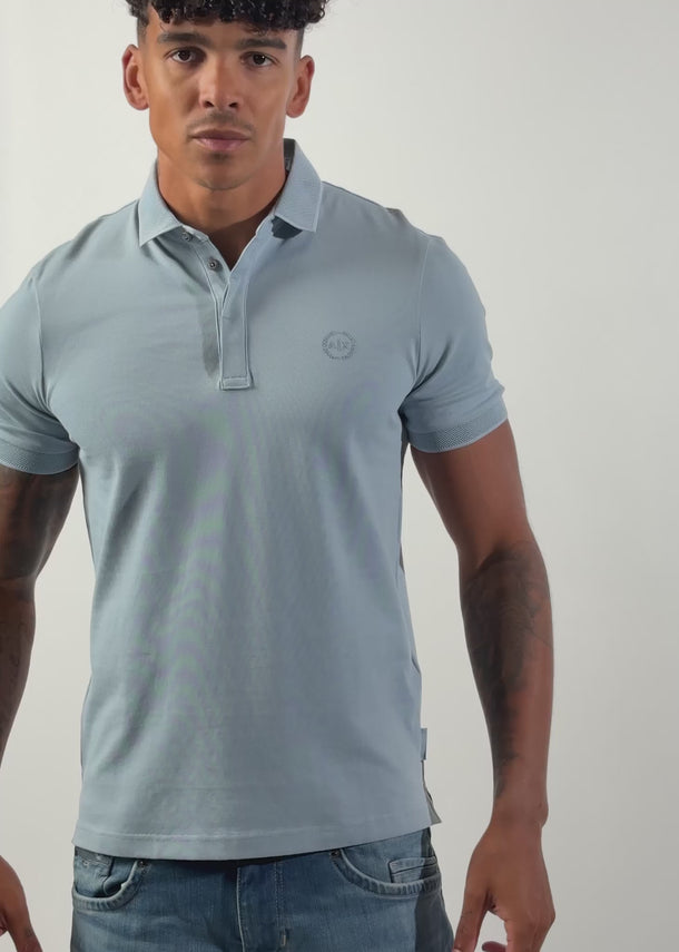 Armani Exchange Polo's Polo - sky blue