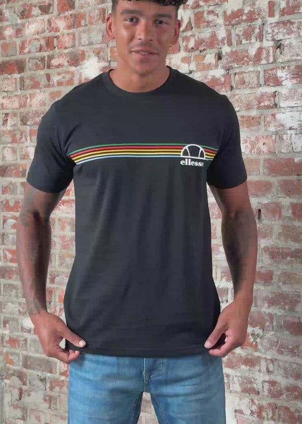 Ellesse T-shirts Lental tee - black