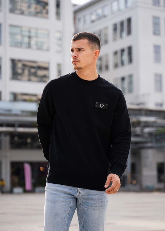 MA.Strum Sweaters Neo sweat - black