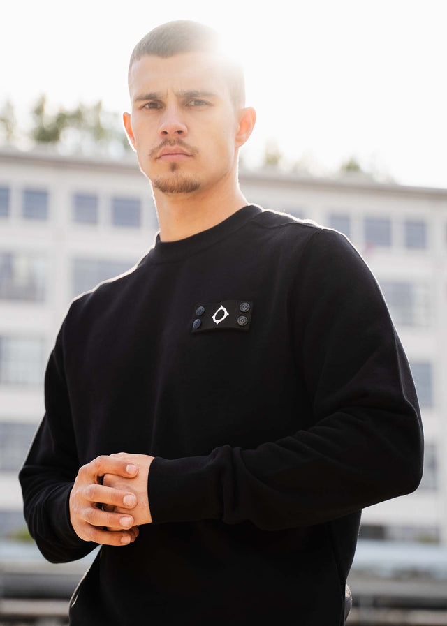 MA.Strum Sweaters Neo sweat - black
