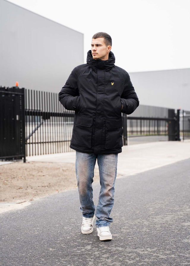 Lyle & Scott Jackets Membrane parka - jet black