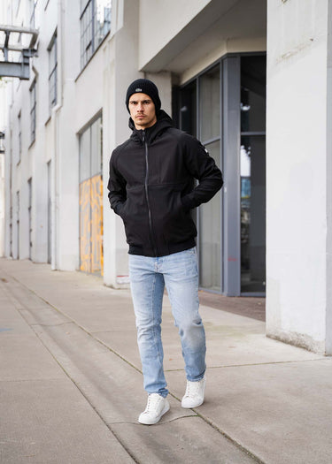 Weekend Offender Jassen Sulta softshell jacket - black