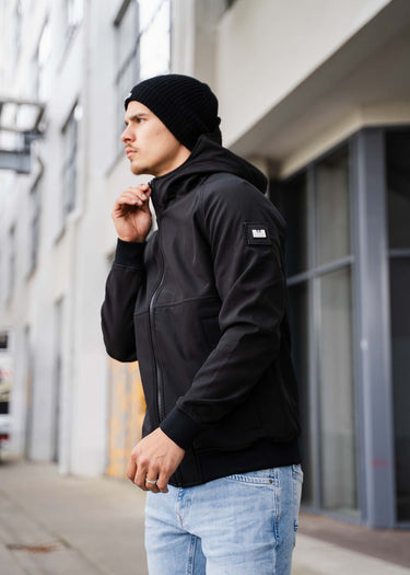 Weekend Offender Jassen Sulta softshell jacket - black