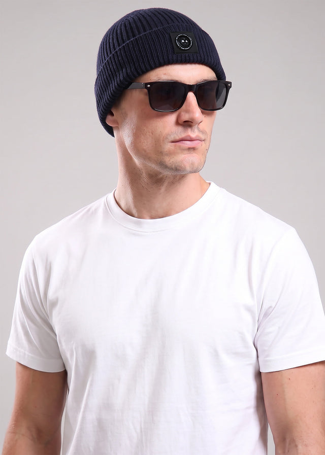 Marshall Artist Mutsen Siren knitted beanie - navy