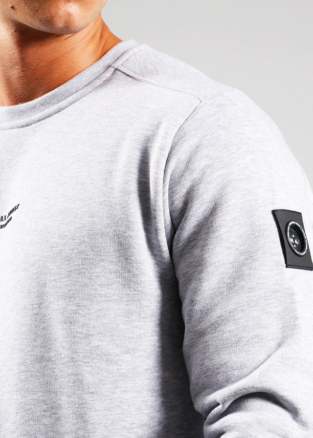 Marshall Artist Sweaters  Siren crew sweat - grey marl 