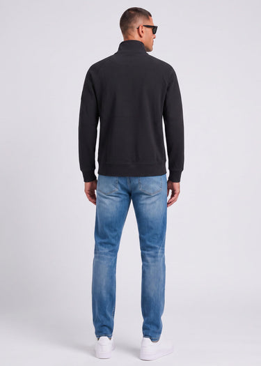 Marshall Artist Truien Siren quarter zip sweat - black