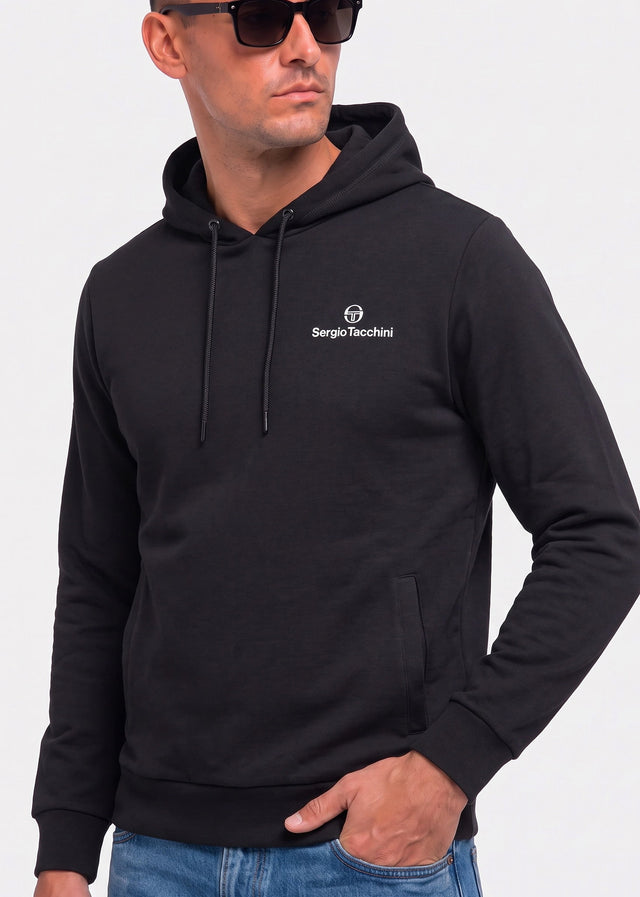 Sergio Tacchini Hoodies Lobby 024 hoodie sweater - black