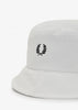 Fred Perry Bucket Hats  Pique bucket hat - snow white black 