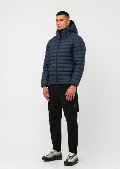 Marshall Artist Jassen  Cascade bubble jacket - navy 