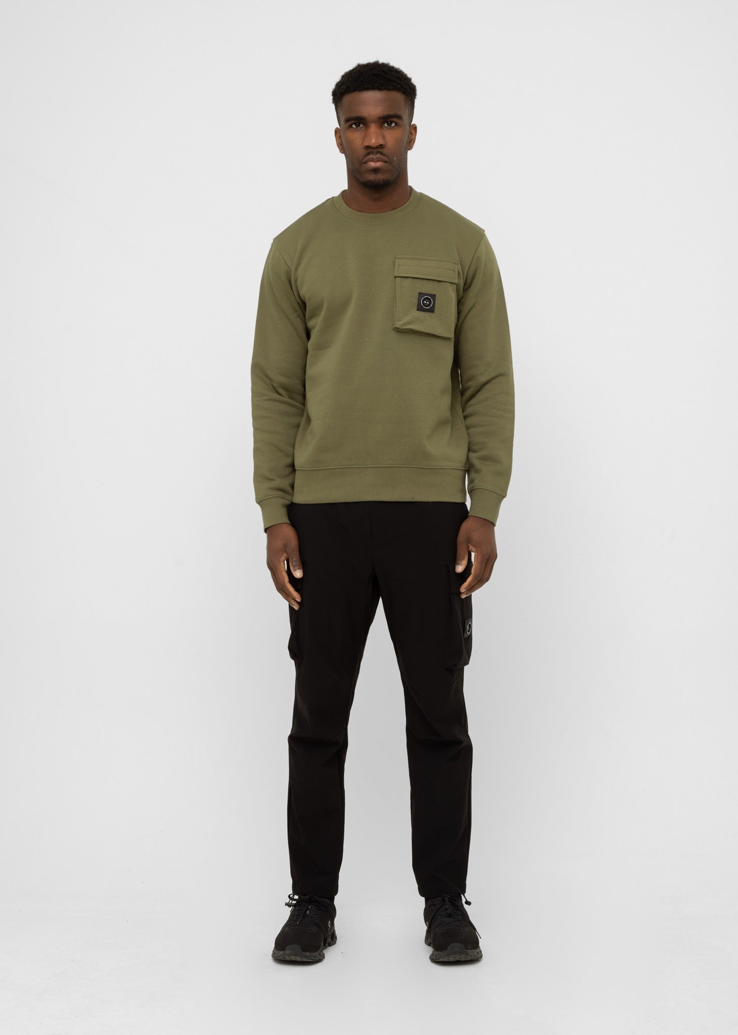 Marshall Artist Truien  Nevado crewneck - khaki 