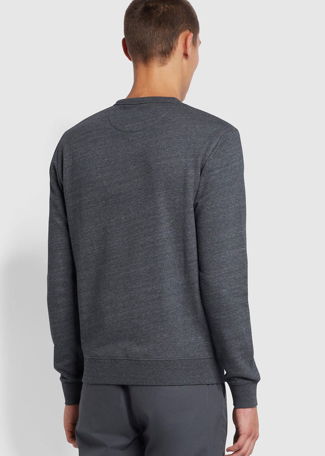 Farah Sweaters  Sweatshirt tim new crew - farah grey marl 