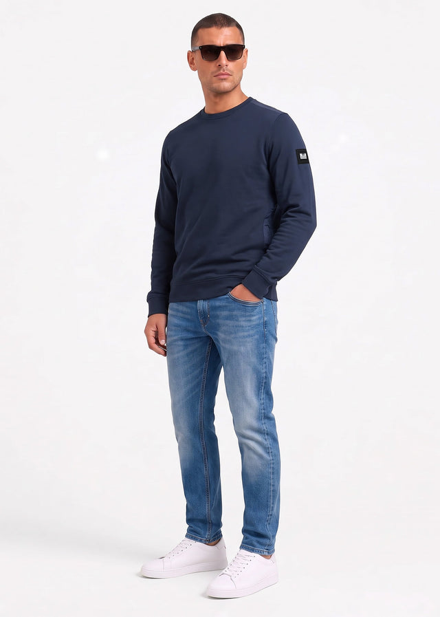 Weekend Offender Sweaters F bomb - navy
