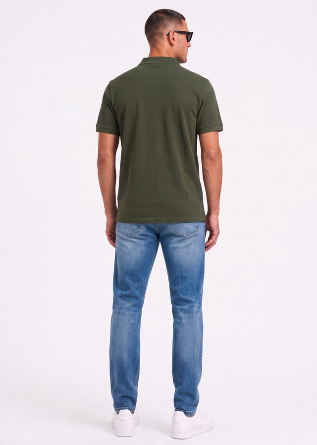 Weekend Offender Polos Heathcote - black forest
