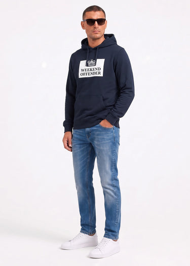 Weekend Offender Hoodies HM service - navy