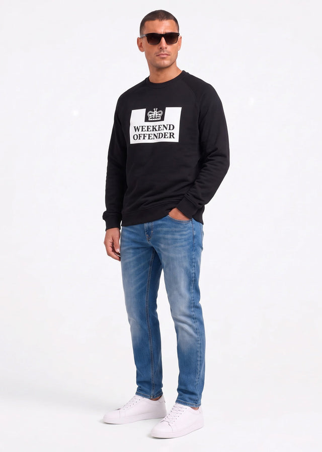 Weekend Offender Sweaters Penitentiary classic - black