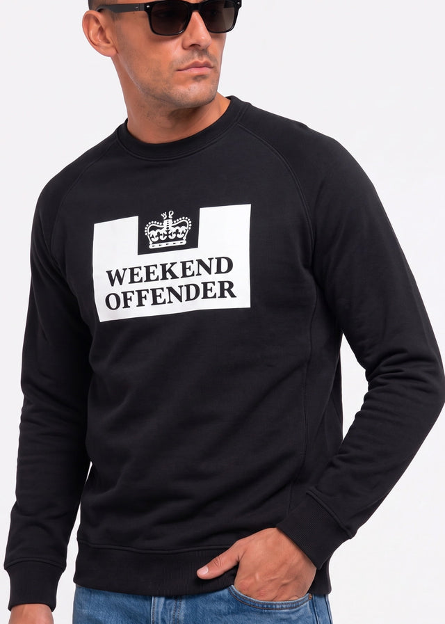 Weekend Offender Sweaters Penitentiary classic - black