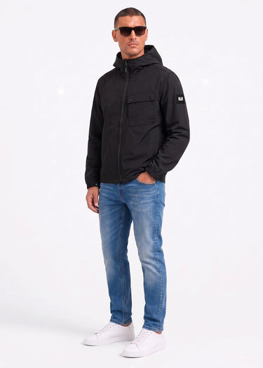 Weekend Offender Jassen Temara stretch technical jacket - black