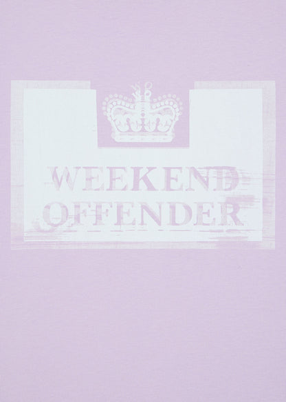 Weekend Offender T-shirts  Bonpensiero - periwinkle 