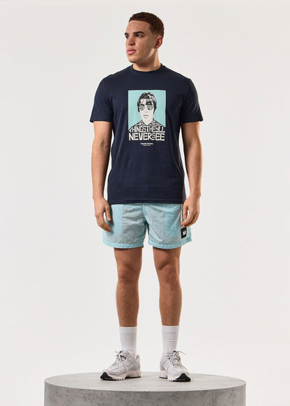 Weekend Offender T-shirts  Forever - navy 