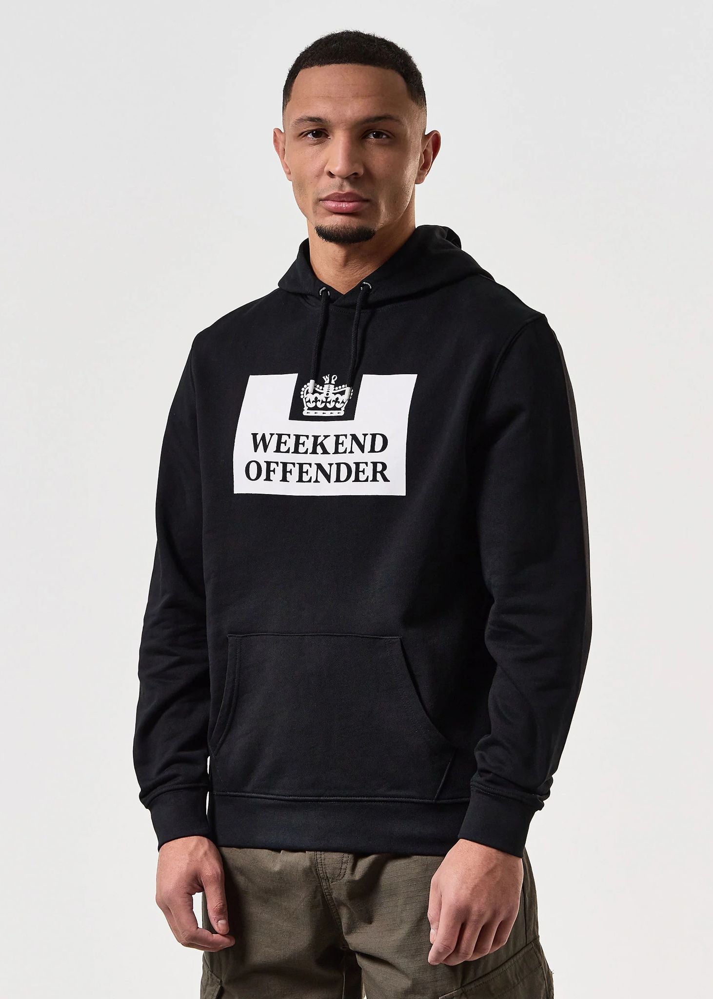 Weekend Offender Hoodies HM service - black