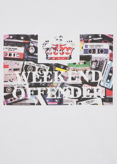Weekend Offender T-shirts  Keyte - white 