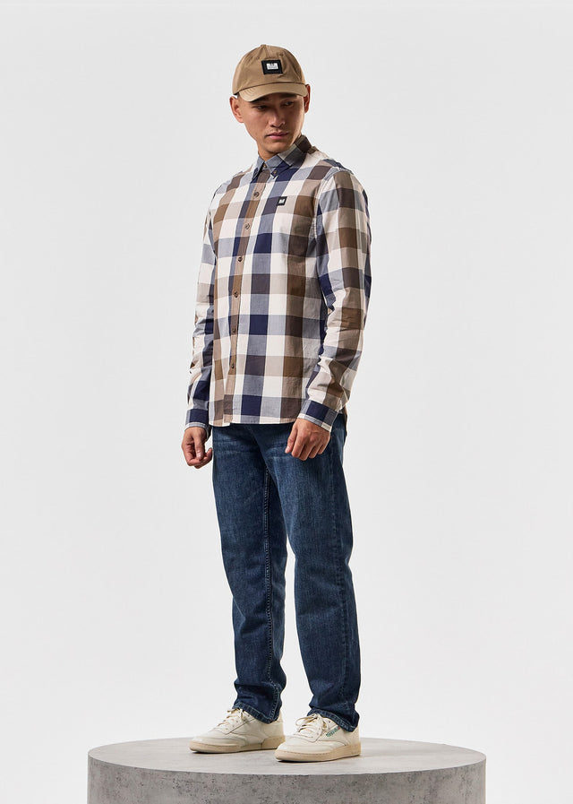 Weekend Offender Shirts  Lisbon - large house check 