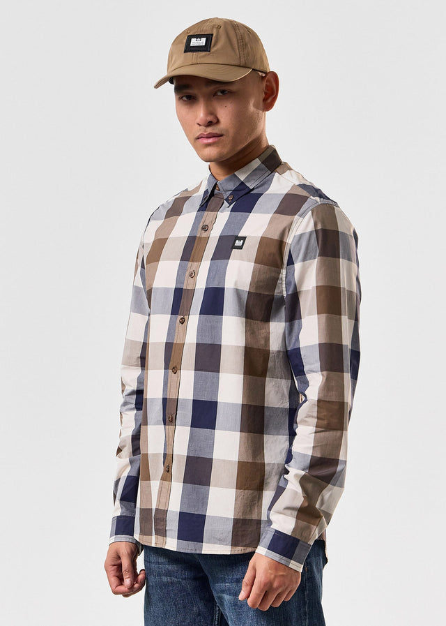 Weekend Offender Shirts  Lisbon - large house check 