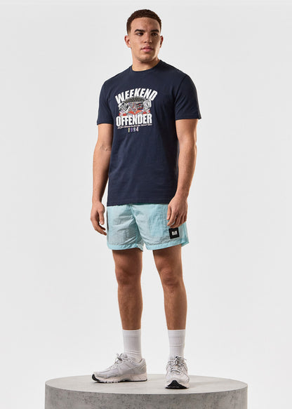 Weekend Offender T-shirts  Pyramid - navy 