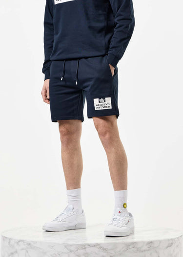 Weekend Offender Korte Broeken Action sweat short - navy