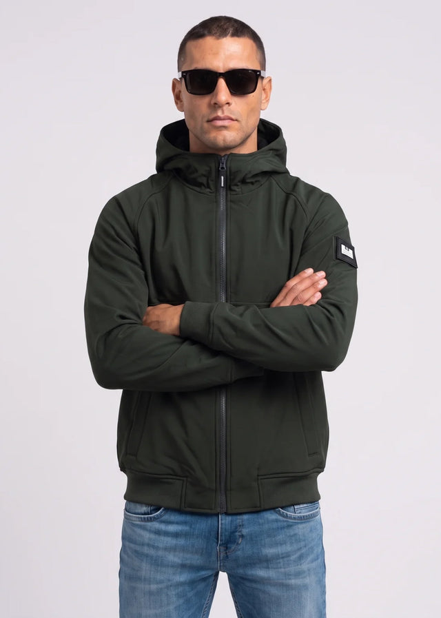 Weekend Offender Jackets Sulta softshell jacket aw26 - Black Forest