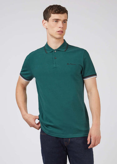 Ben Sherman Polo's  Signature polo - ocean green 
