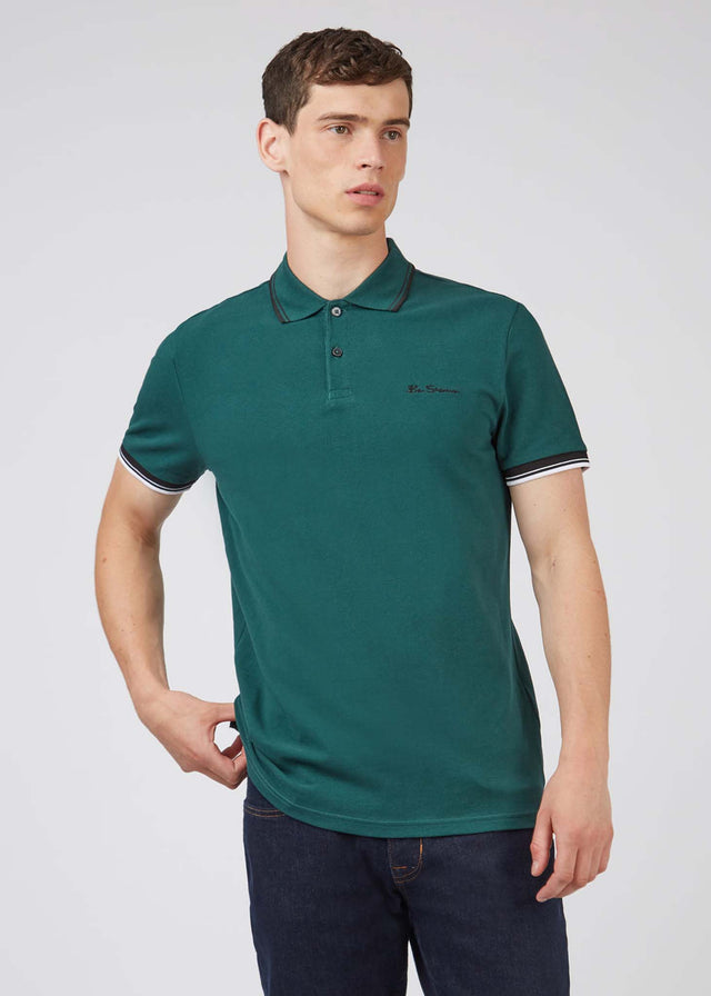 Ben Sherman Polos  Signature polo - ocean green 