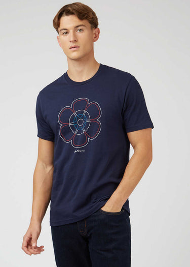 Ben Sherman T-shirts  60th anniversary tee - marine 