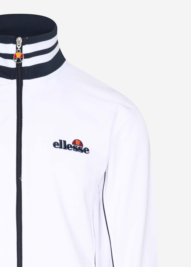 Ellesse Cardigans  Milano track top - white 