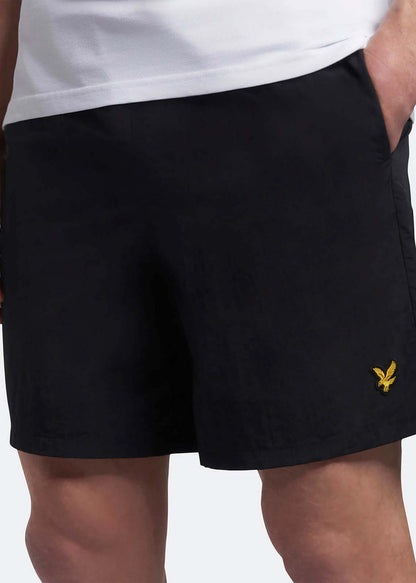 Lyle & Scott Zwembroeken  Plain swimshort - jet black 