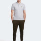 Lyle and Scott polo light grey marl