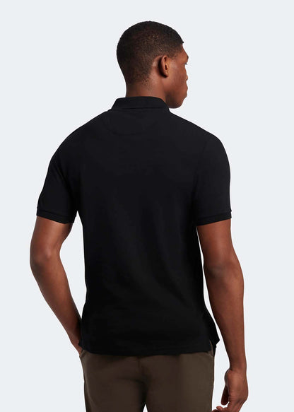 Lyle & Scott Polo's  Plain polo shirt - jet black 