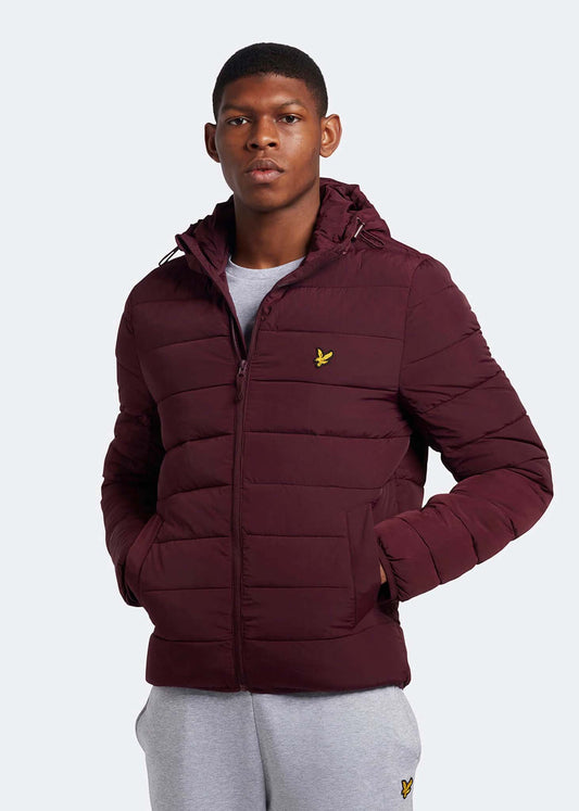 Lyle & Scott Jassen  Lightweight puffer jacket - burgundy 