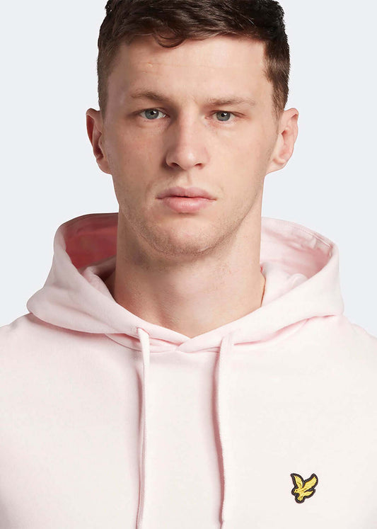 Lyle and Scott hoodie roze