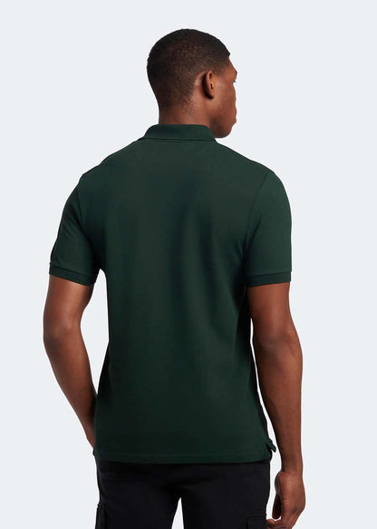 Lyle & Scott Polo's  Plain polo shirt - dark green 