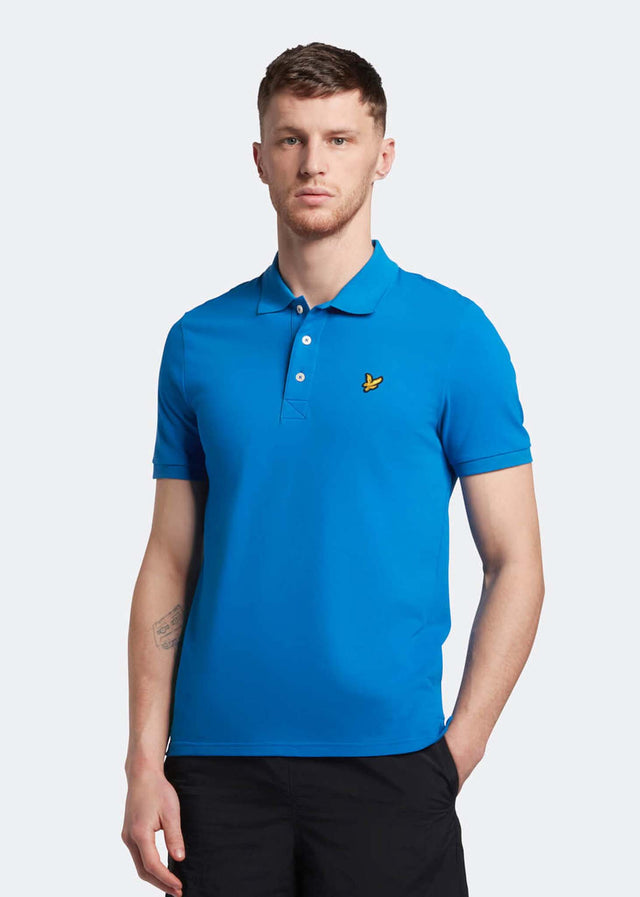 Lyle & Scott Polos  Plain polo shirt - spring blue 