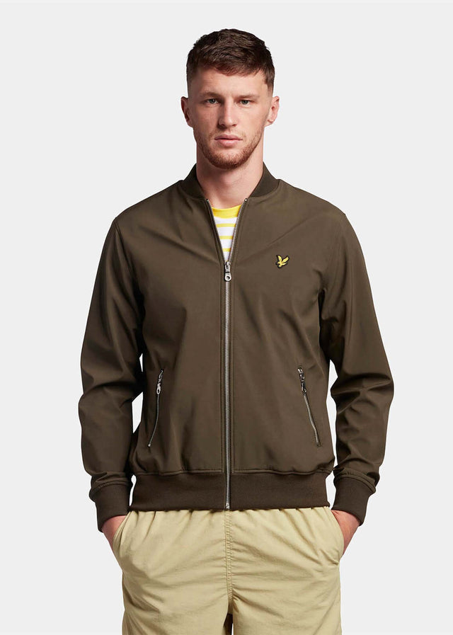 Lyle & Scott Jackets  Softshell bomber jacket - olive 