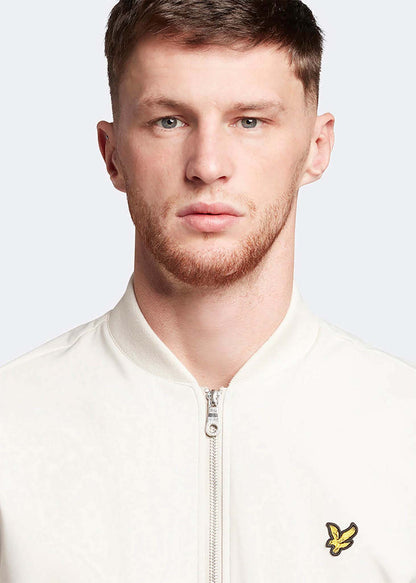 Lyle & Scott Jassen  Softshell bomber jacket - light mist 