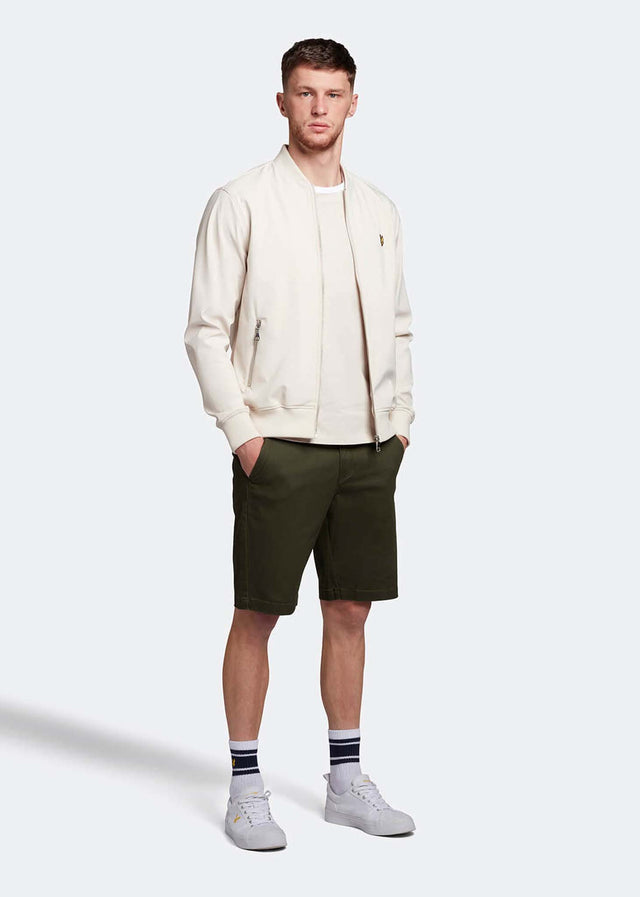 Lyle & Scott Jackets  Softshell bomber jacket - light mist 
